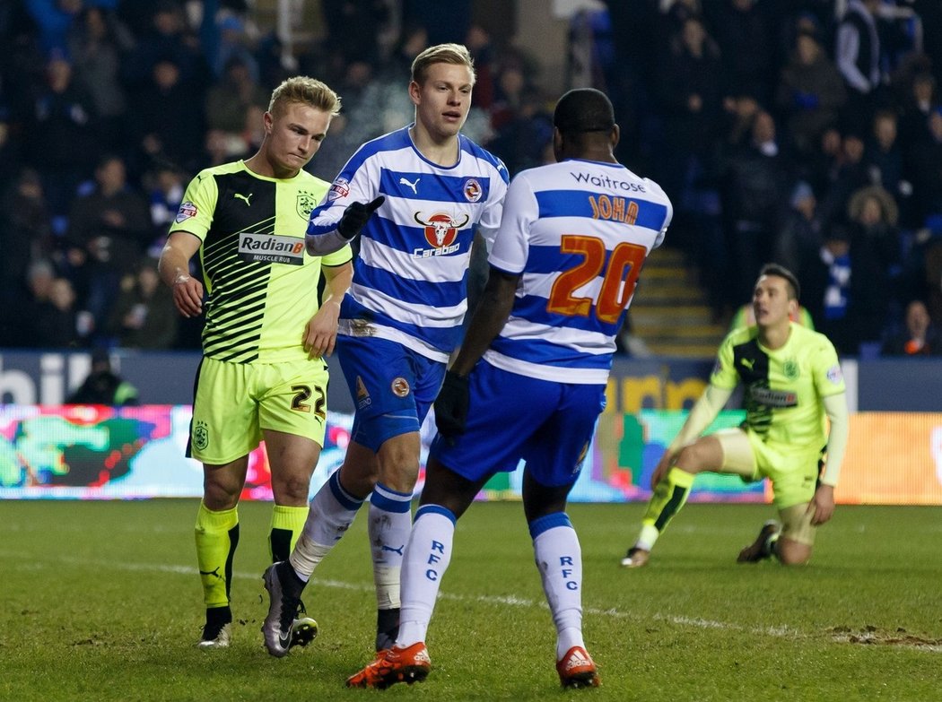 Český útočník Readingu Matěj Vydra zazářil v opakovaném utkání 3. kola FA Cupu hattrickem