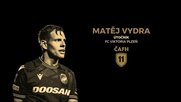 Matěj Vydra je v TOP 11 sezony podle hlasování hráčů Matěj Vydra je v TOP 11 sezony podle hlasování hráčů