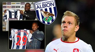 Špatná zpráva pro Vydru: West Brom koupil další dva útočníky