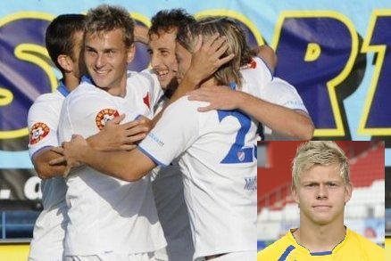 Fotbalisté Baníku získali talentovaného útočníka Vydru (v pravém rohu dole)