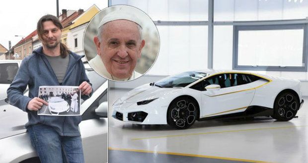 Mám »lambo« od papeže! Nevěřící Vladislav z Chrudimska vyhrál v boží loterii superauto