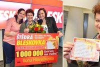 Vítězka Štědré Bleskovky, cukrářka Ilona (49) z Třeboně: Půl roku na nemocenské a teď milion!