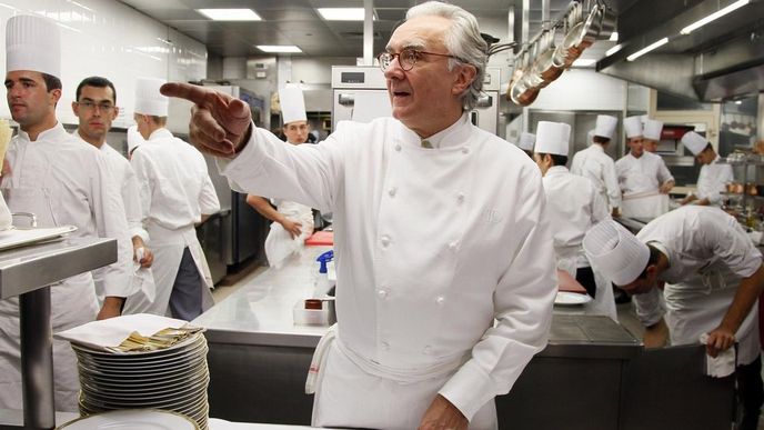 Vyhlášený šéfkuchař Alain Ducasse
