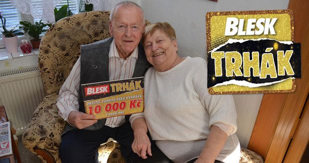 Blahoslav (84) vyhrál 10 tisíc! Peníze padnou na diamantovou svatbu