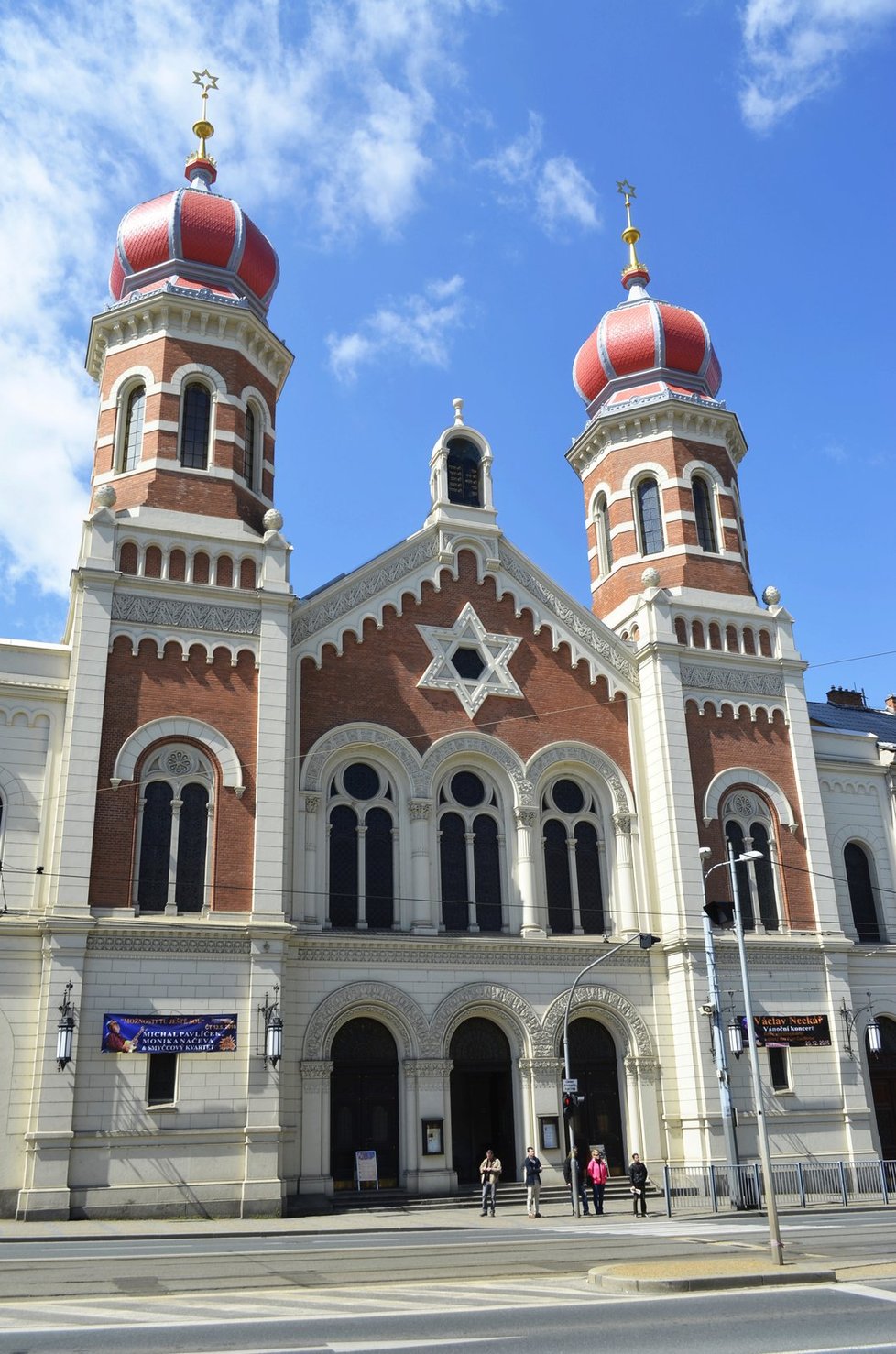 Velká židovská synagoga v Plzni na Klatovské třídě