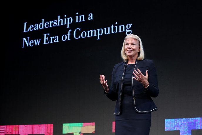 Výkonná ředitelka IBM Virginia Rometty.