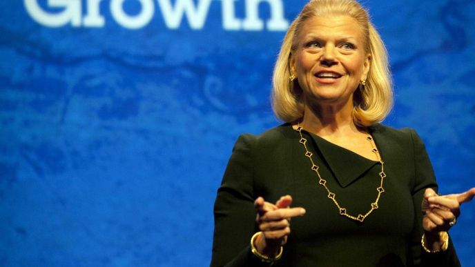 Výkonná ředitelka IBM Virginia Rometty.