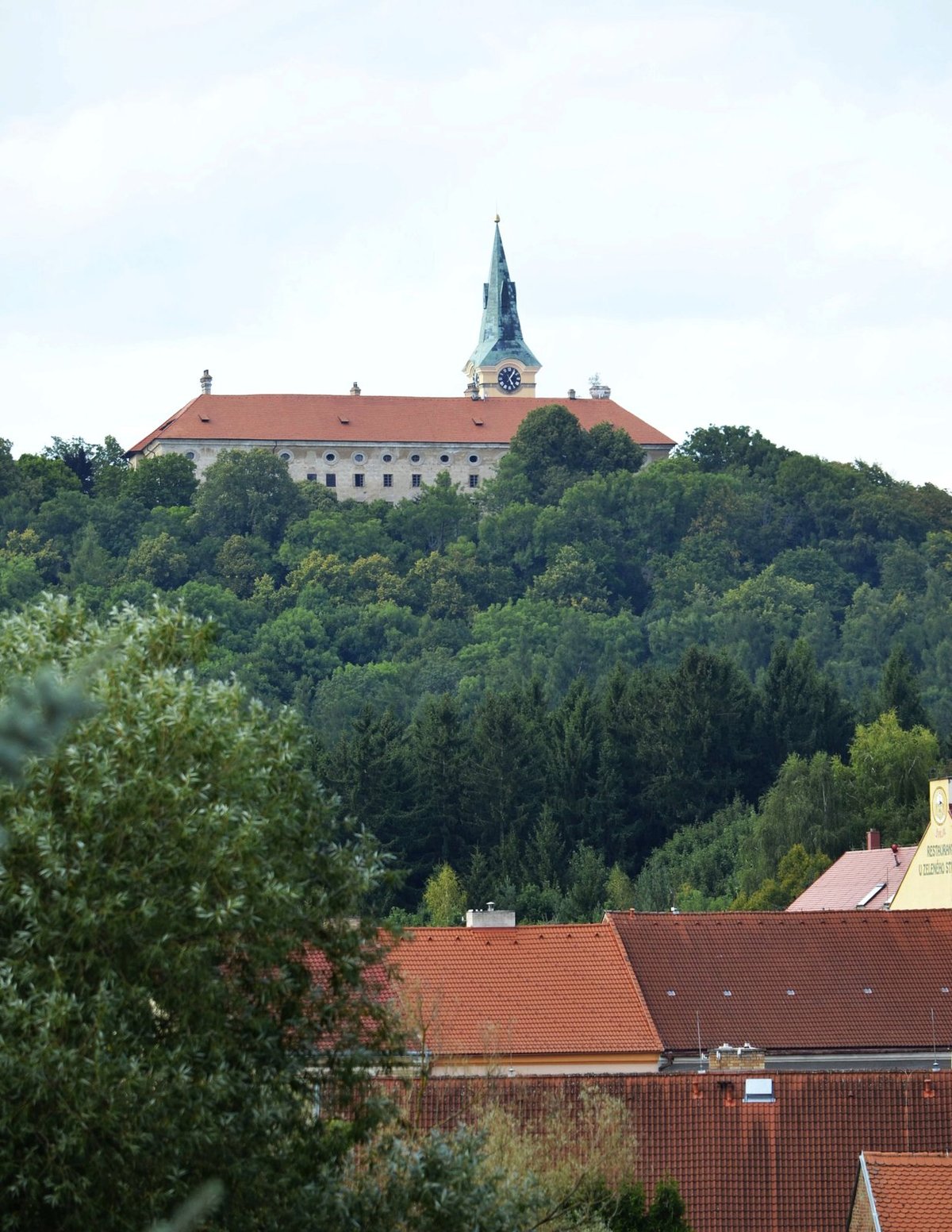 Zámek Zelená hora u Nepomuku na Plzeňsku.