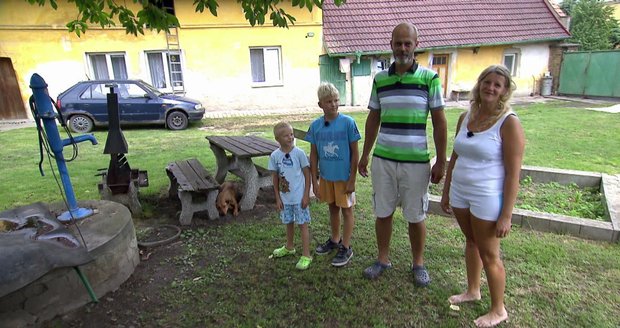 Výměna manželek: Rodina z Hnojnice - Helena, Radek a jejich synové Honza a Radek