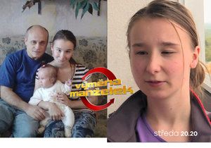 Zoufalí Iva (18) a Marian (46) z Výměny manželek: Strach o dceru kvůli vývojové vadě!