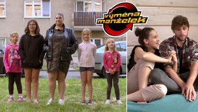 Celebritní Výměna manželek: Míša Tomešová v roli matky-samoživitelky! Drsné hodnocení dočasných dcer i slzy