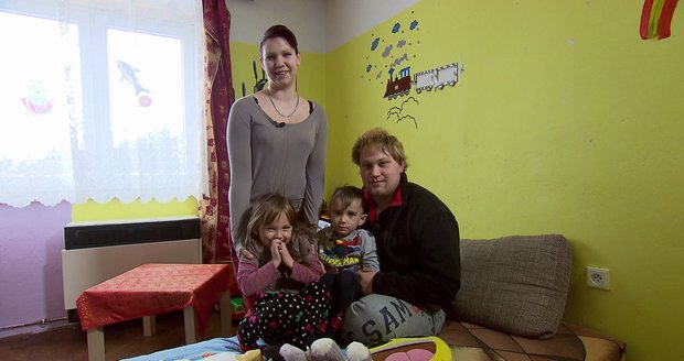Výměna manželek: Kristýna (23), Filip (21), syn Pepa (4) a dcera Jolanka (5)