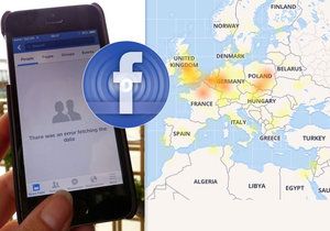 Výpadek  sociálních sítí Facebook a Instagram.