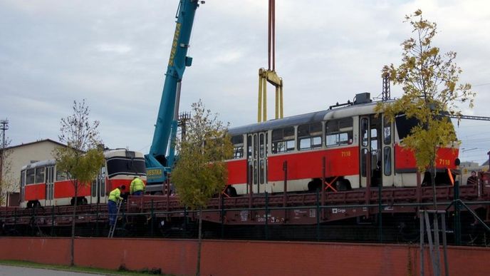 Vyřazené tramvaje T3 zamířily do Ruska a na Ukrajinu