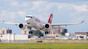 Výroba a testování Bombardieru CS100 pro aerolinky Swiss