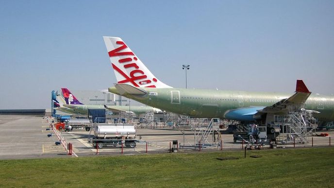 Výroba Airbusů A330 ve francouzském Toulouse