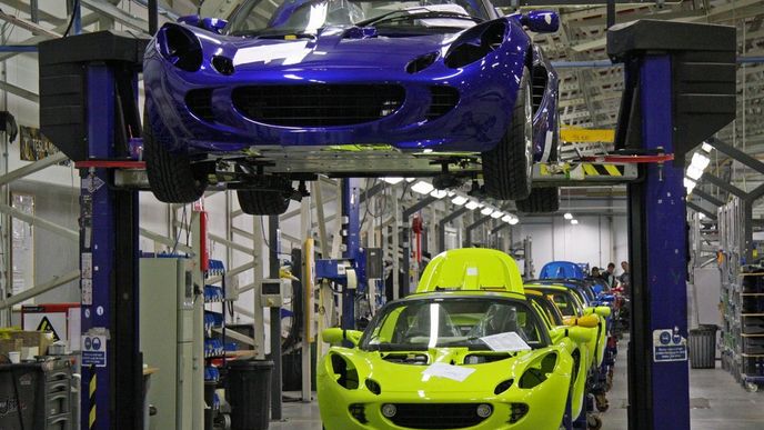 Výroba automobilů Lotus