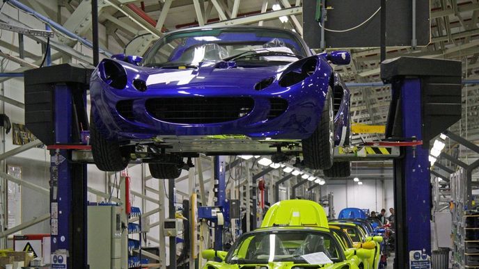 Výroba automobilů Lotus Výroba automobilů Lotus