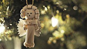 Vánoční ozdoby z těstovin: Vyrobte si roztomilé andělíčky