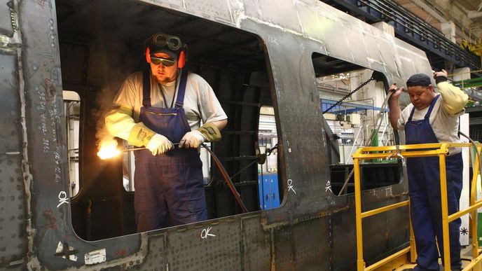 Výroba vlaků Bombardier