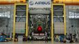 Výrobní linka Airbusu A380 v Toulouse