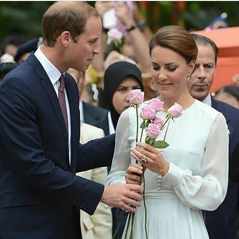 Vévodkyně Kate a princ William.