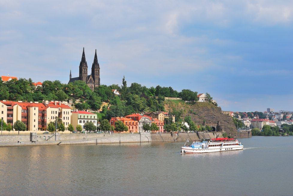 Pražský Vyšehrad je je jednou z nejmalebnějších lokalit hlavního města. (ilustrační foto)