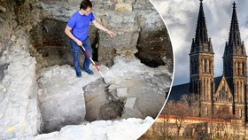Archeologický nález na Vyšehradě mění pohled na historii české architektury.