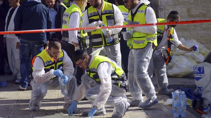 Vyšetřování útoku na synagogu v Jeruzalémě
