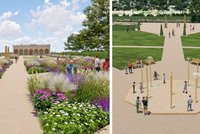 Vyškov buduje zámeckou zahradu skoro jako v Louvru! Kašna ale zmizí