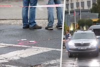 Muž podezřelý z krádeže najížděl ve Vysočanech autem na policisty! Zastavila ho až střelba do pneumatik
