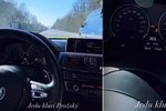 Tomáš jel ve svém BMW po dálnici D10 rychlostí 303 km/h