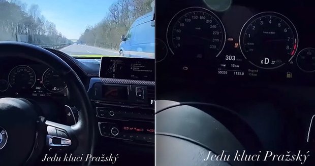 „Král“ Tomáš letěl po D10 rychlostí přes 300 km/h! Dopravní expert Budský: Je to blázen a šílenec