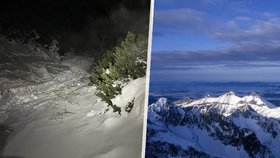 Pád laviny ve slovenských Vysokých Tatrách nepřežili dva horolezci.