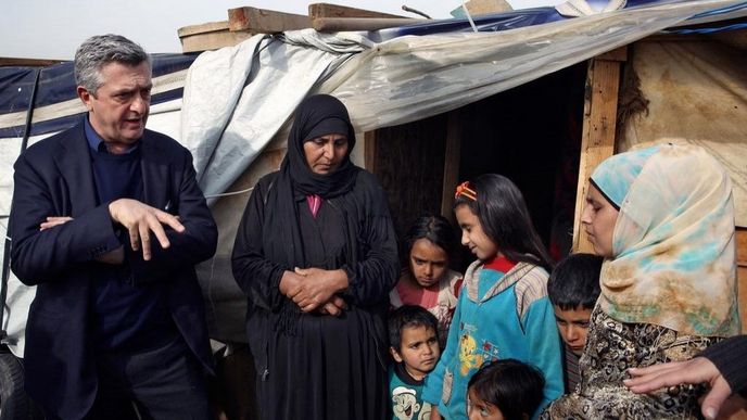 Vysoký komisař Organizace spojených národů pro uprchlíky Filippo Grandi
