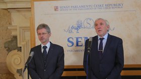 Miloš Vystrčil (ODS) a Jiří Růžička (STAN) byli nominováni na předsedu Senátu