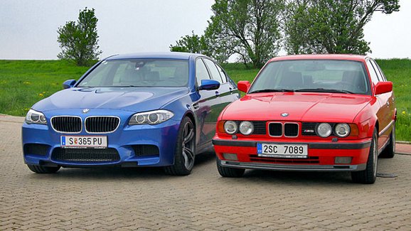 TEST BMW M5 vs. BMW M5 – Supersedan po dvaceti letech