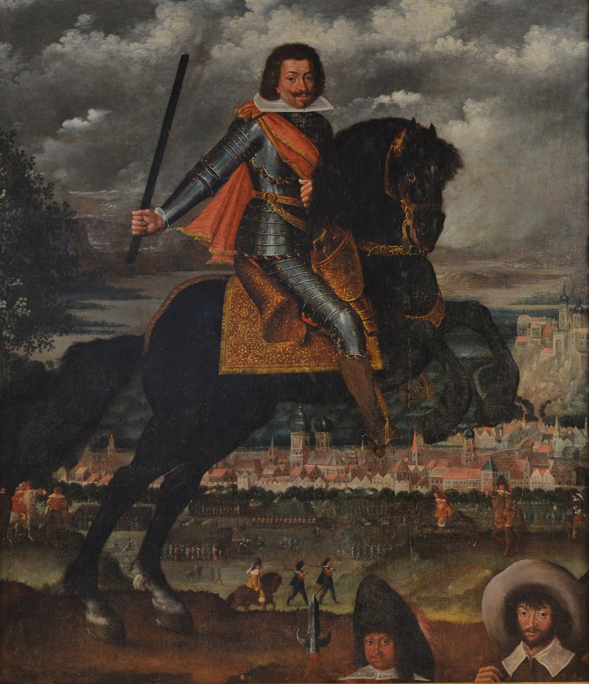 Vojevůdce Karel Bonaventura Buquoy.