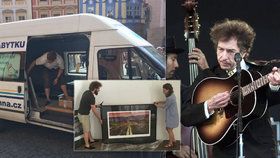Ve Staroměstské radnici se připravuje výstava obrazů Boba Dylana.