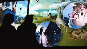 Fantasmagorický svět malíře Hieronyma Bosche: Jeho obrazy šokují návštěvníky v Holešovicích