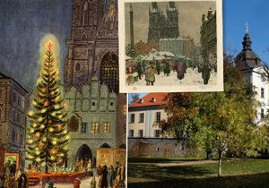 Zámecký areál ve Ctěnicích hostí výstavu „Praha v čase vánočním / Tradice a řemesla od adventu do Hromnic“