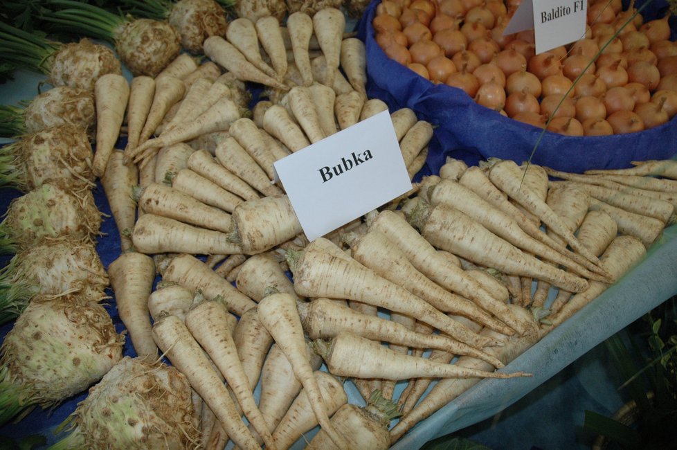 Odpich, skok a zápich. To má zřejmě symbolizovat petržel jménem Bubka. Nebo po její konzumaci budete skákat až do stropu? Chce to vyzkoušet