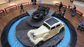 Výstavu luxusních vozů najdete v obchodním domě Arkády Pankrác.