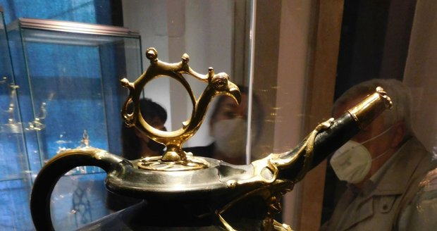 Unikátní keltská konvice je hlavním magnetem výstavy Keltové, Brno a hvězdy v Moravském zemském muzeu.