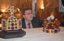 Výstava v Písku - Svatováclavská koruna a císařská koruna Svaté říše římské: Zdobily hlavu Karla IV. 
