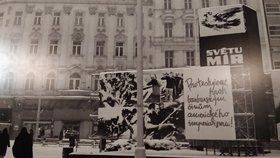 Pád komunismu v Brně dokumentuje unikátní výstava v protiatomovém krytu 10-Z pod Špilberkem. Jejím jádrem jsou reportážní fotografie Františka Kressy.