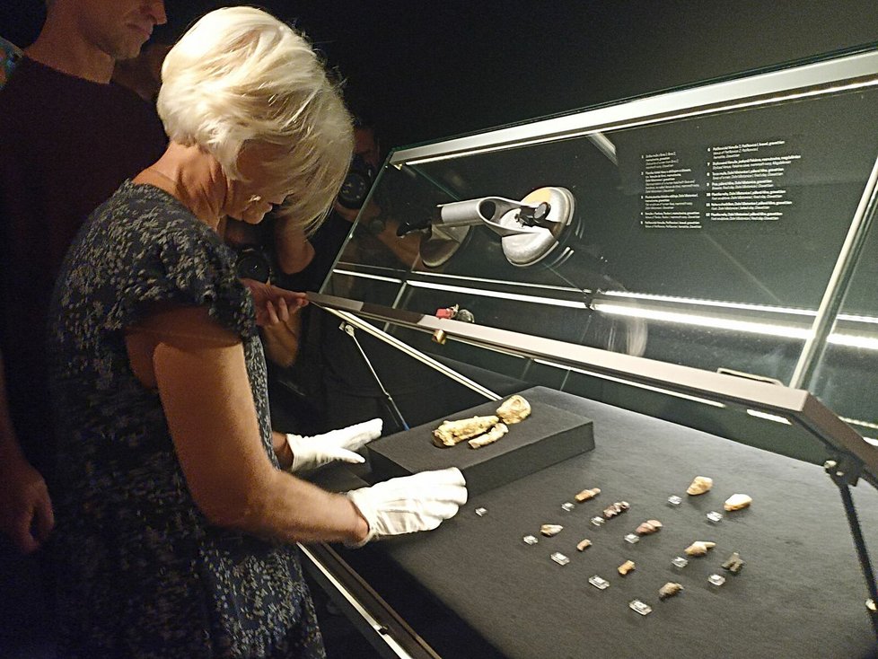 Výstava Nejstarší šperky a ozdoby těla bude v Pavilonu Anthropos k vidění do února 2023.