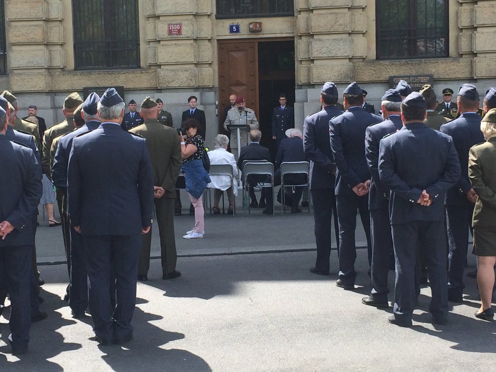 Úvodní řeč přednesl generálporučík Aleš Opata, od května náčelník Generálního štábu Armády České republiky.