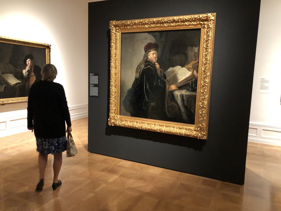 V paláci Kinských začala výstava Rembrandt: Portrét člověka. NG ji kvůli pandemii koronaviru musela přesunout z dubna na konec září.