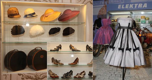 Retro v Národním muzeu: Boty, kabelky, šaty. Móda se vrací! Některé kousky frčí i po 80 letech.
